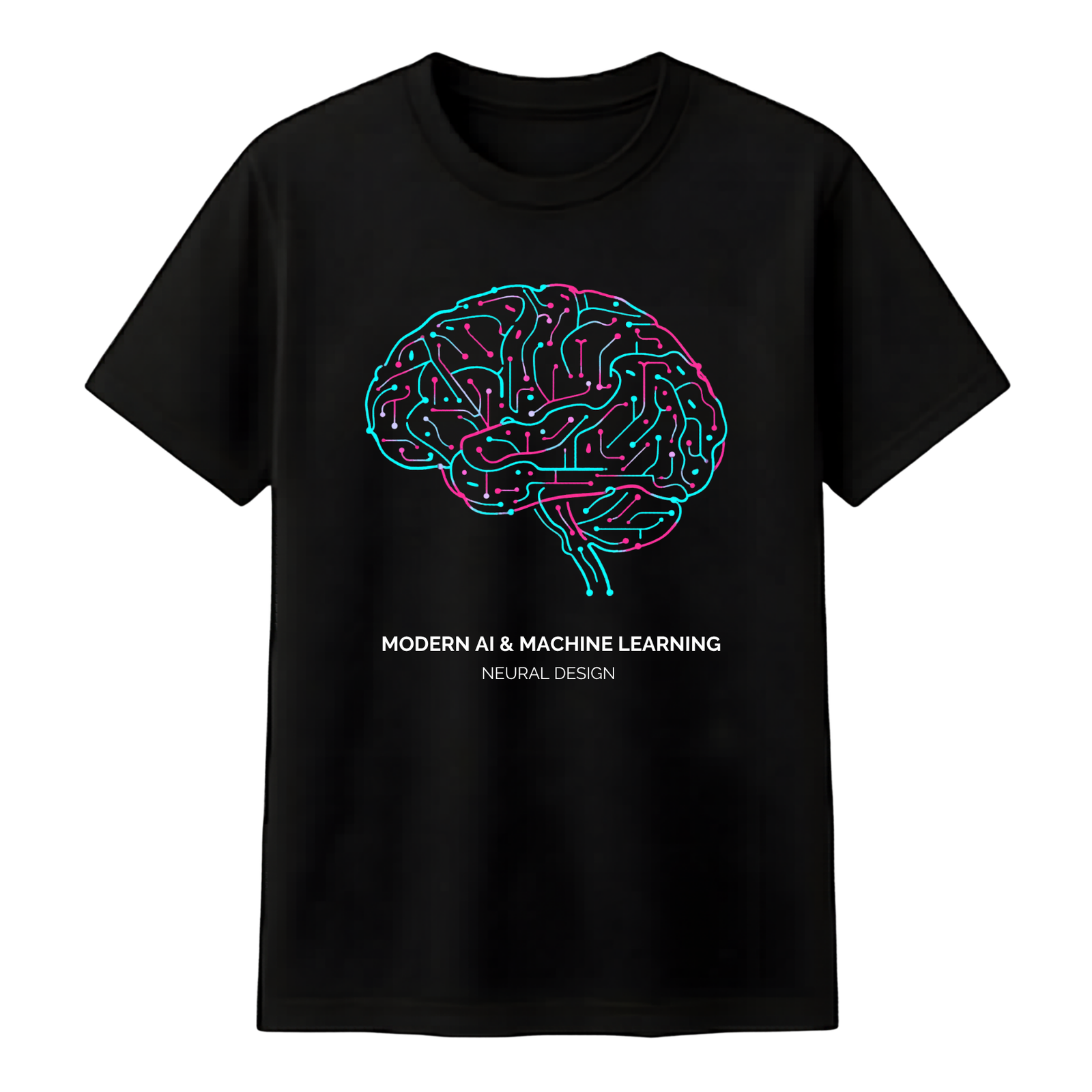 “neural intelligence” futuristic brain graphic tee tk013 “neural intelligence” futuristic brain graphic tee tk013