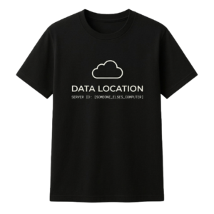 data location premium developer graphic tee tk028