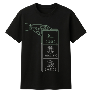 reality architect premium tech graphic tee tk032